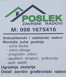 ZAVRŠNI RADOVI POSLEK